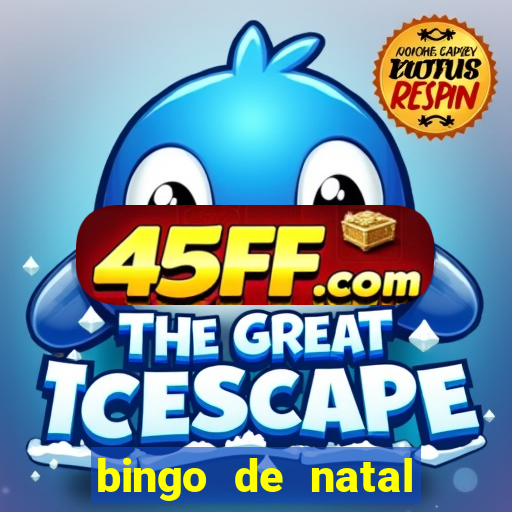 bingo de natal para imprimir gratis